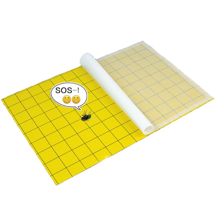 yellow grid fly paper for lamp